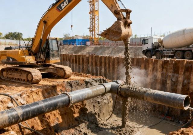 宁明注浆管应用于建筑工程与结构维修领域